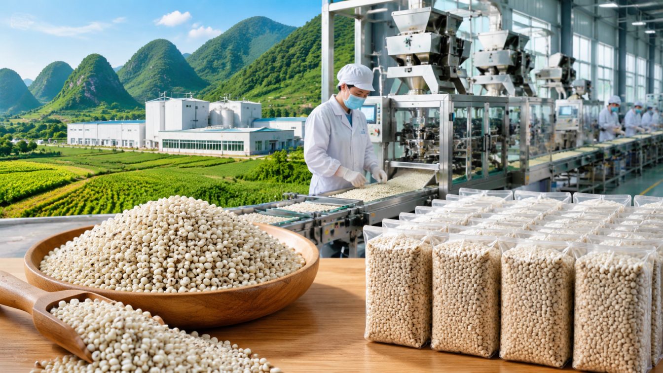 金口河区为薏仁米采购提供产地直供